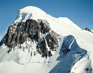 glacier mountain at daytime