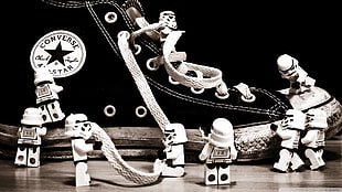 LEGO Stormtroopers, Converse, shoes, stormtrooper, LEGO HD wallpaper