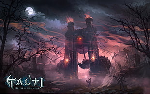 Tauti game cover, Lineage II, RPG, fantasy art