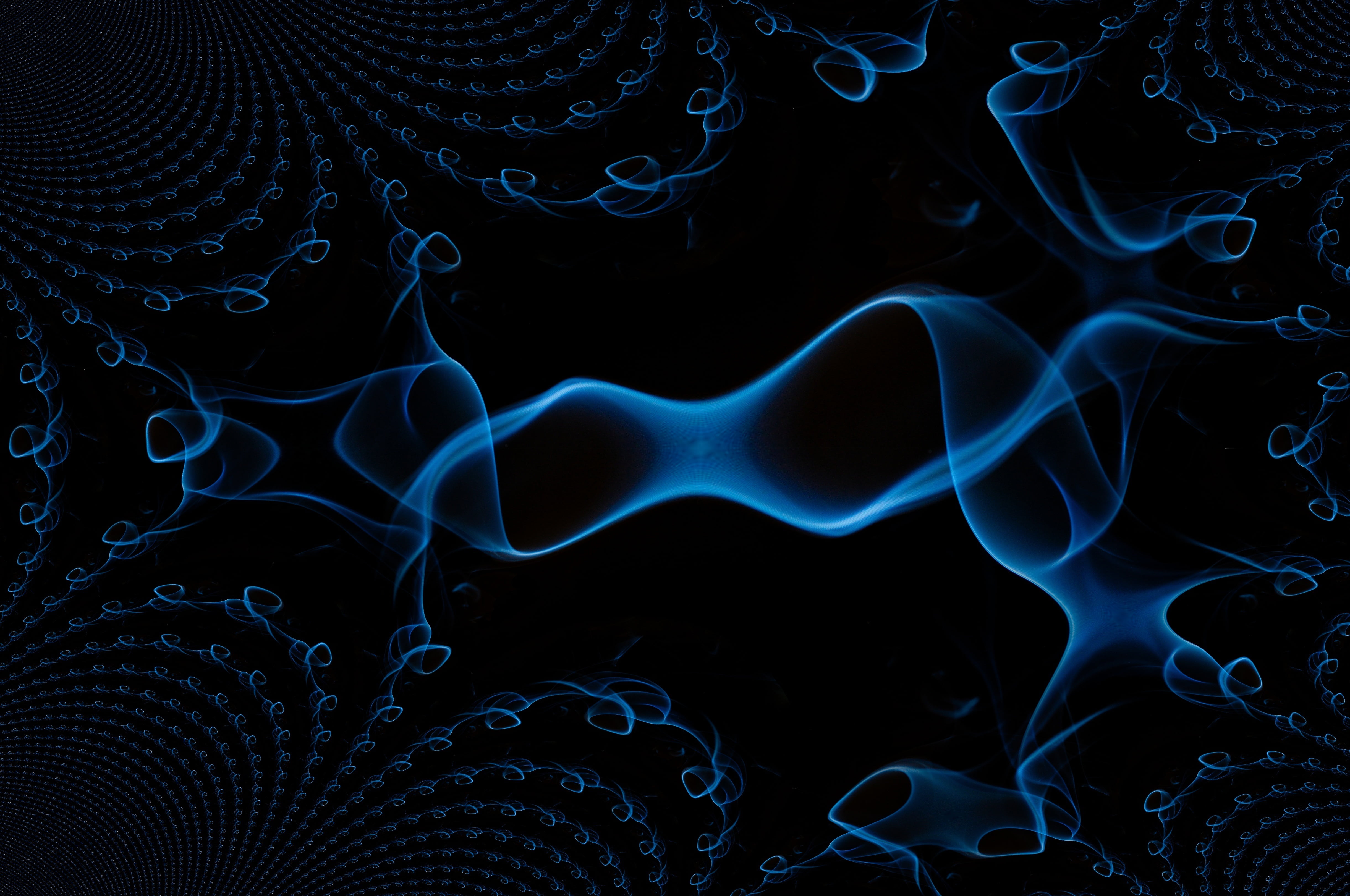 Blue spiral smoke digital wallpaper HD wallpaper | Wallpaper Flare