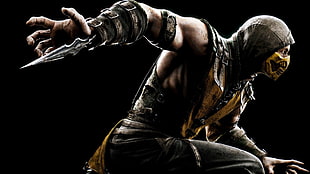 Mortal Kombat Scorpion HD wallpaper
