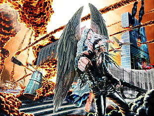 game character digital wallpaper, Megadeth, United Abominations, album covers, metal band HD wallpaper