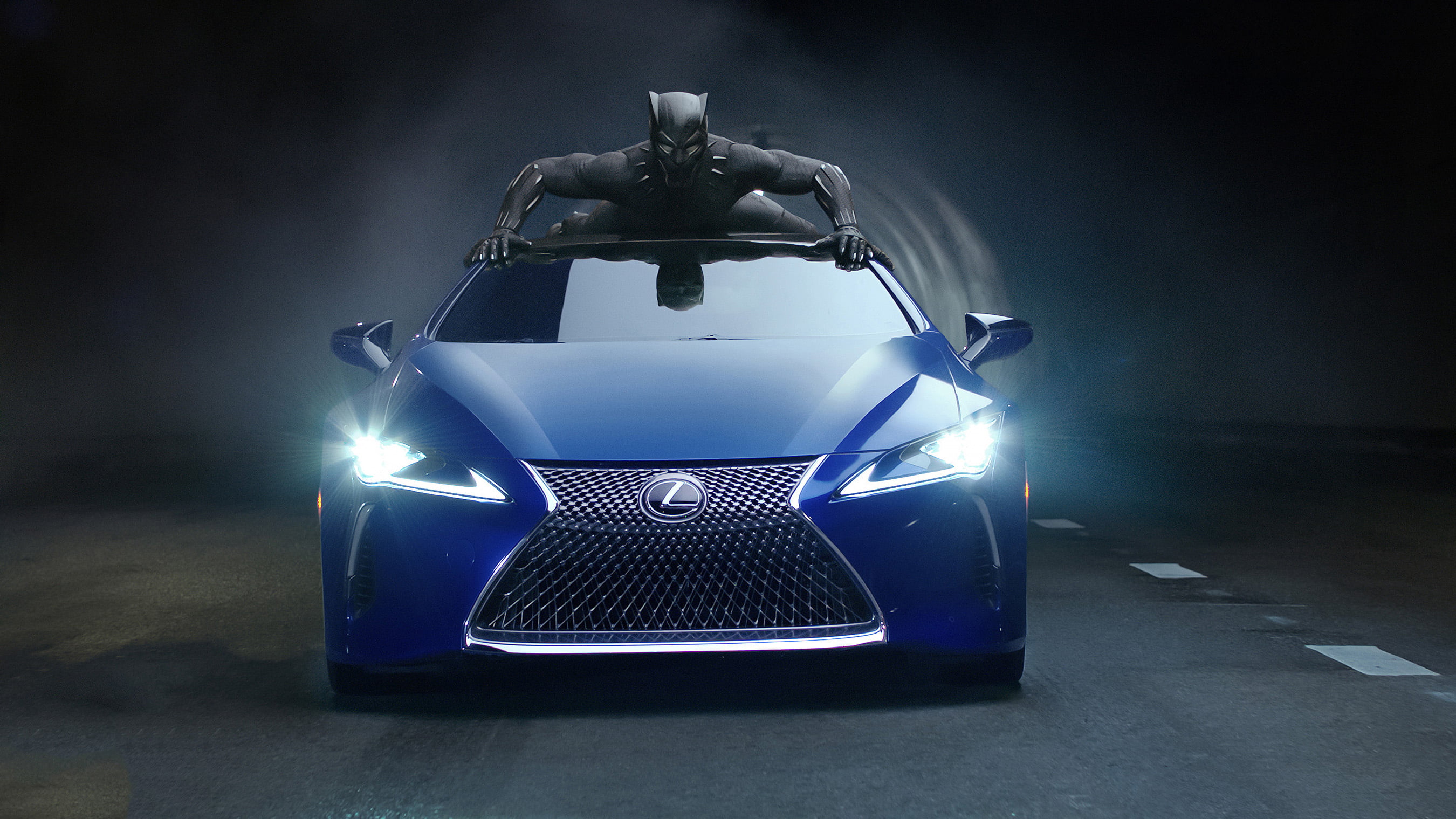 Blue Lexus Car Black Panther Lexus Lc 500 Hd Hd Wallpaper Wallpaper Flare