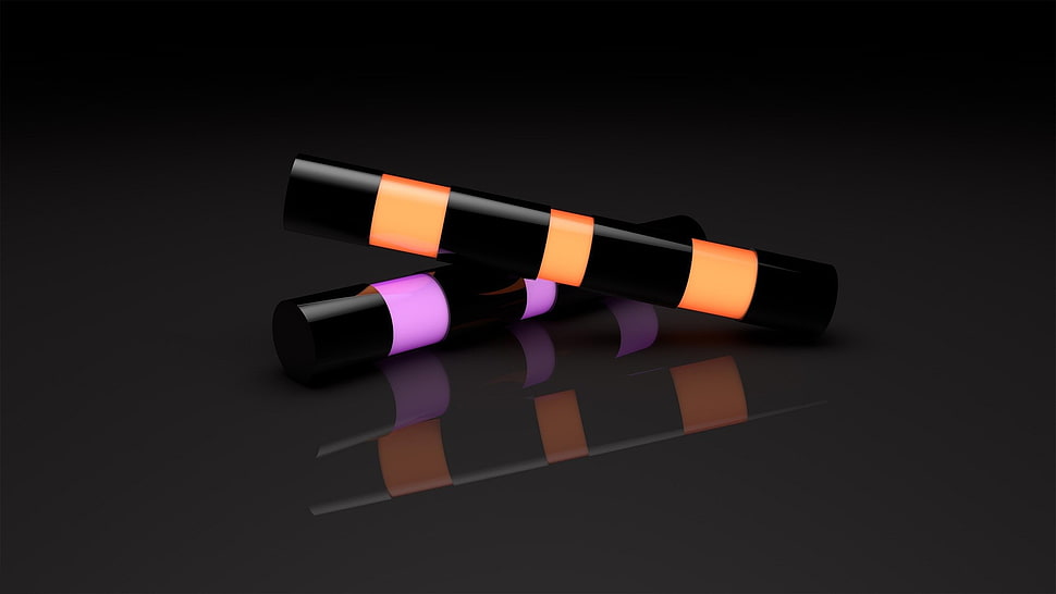 two assorted rods with lights HD wallpaper