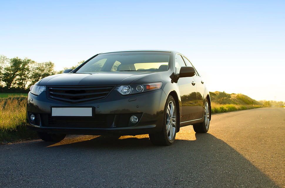 gray Acura Tl, Auto, Side view, Sunlight HD wallpaper