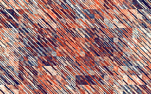 red, blue, and white area rug, fractal, abstract, digital art, artwork