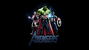Marvel Avengers illustration HD wallpaper