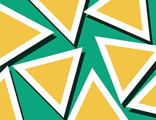 yellow and green abstract wallpaper