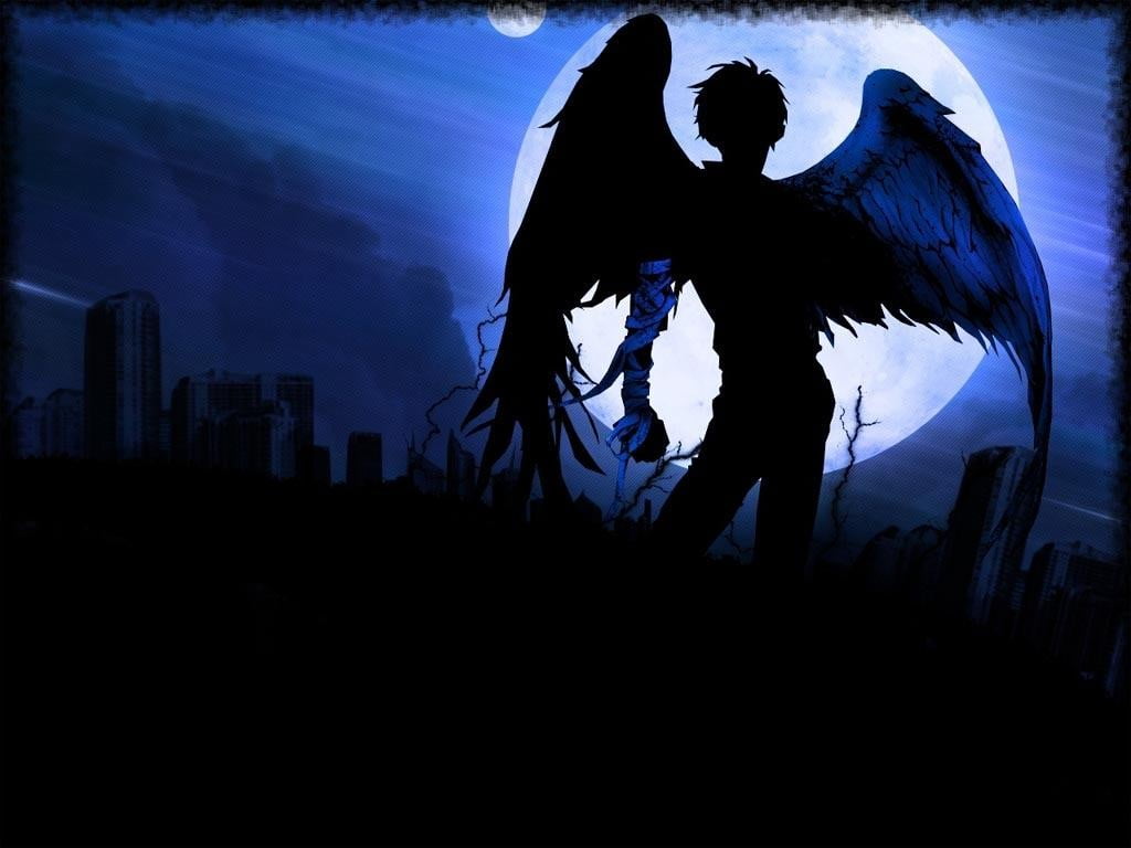 Anime boy with wings Wallpapers Download | MobCup