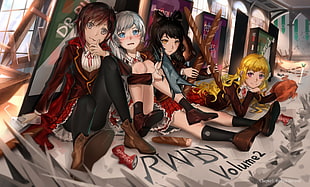 Rooster Teeth, RWBY, Ruby Rose (character), Weiss Schnee