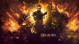 Deus Ex Human Revolution digial wallpaper HD wallpaper