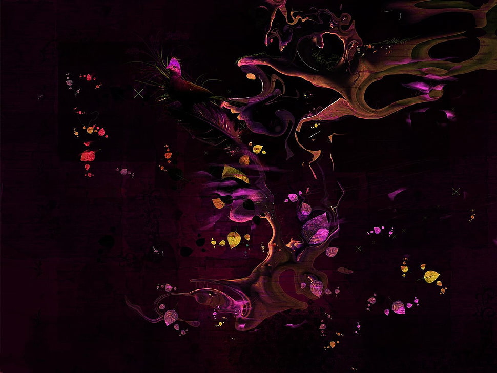 abstract painting HD wallpaper