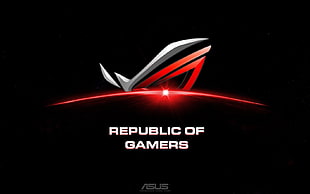 Republic of Gamers signage, gamers.ba, gamers, Republic of Gamers