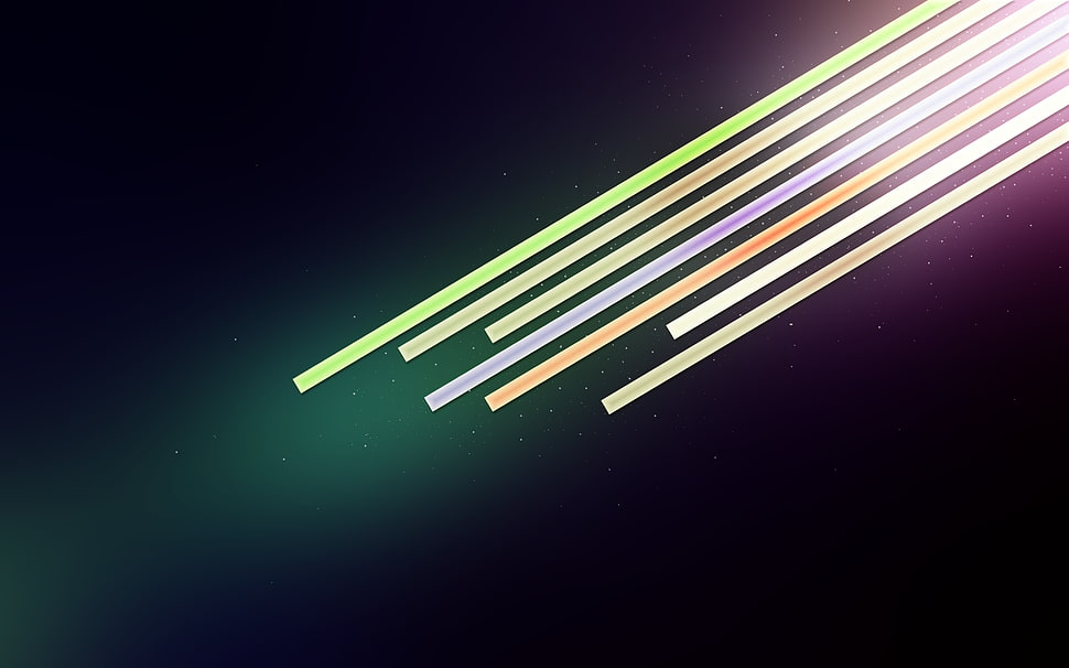 rays in universe digital wallpaper, abstract, lines, digital art HD wallpaper