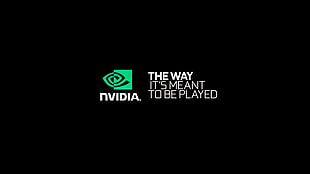 Nvidia logo HD wallpaper