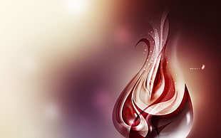 red and black wallpaper