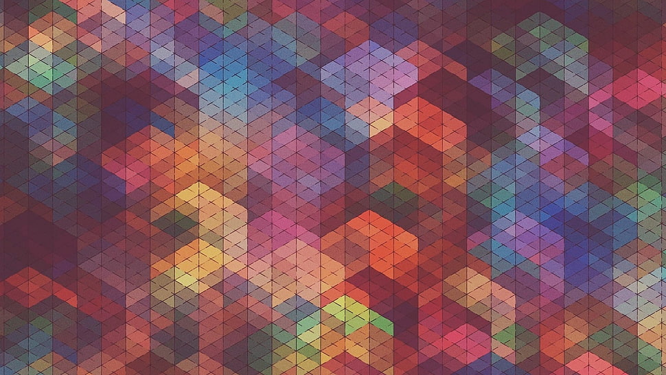 assorted-color textiles, abstract, Simon C. Page, pattern HD wallpaper