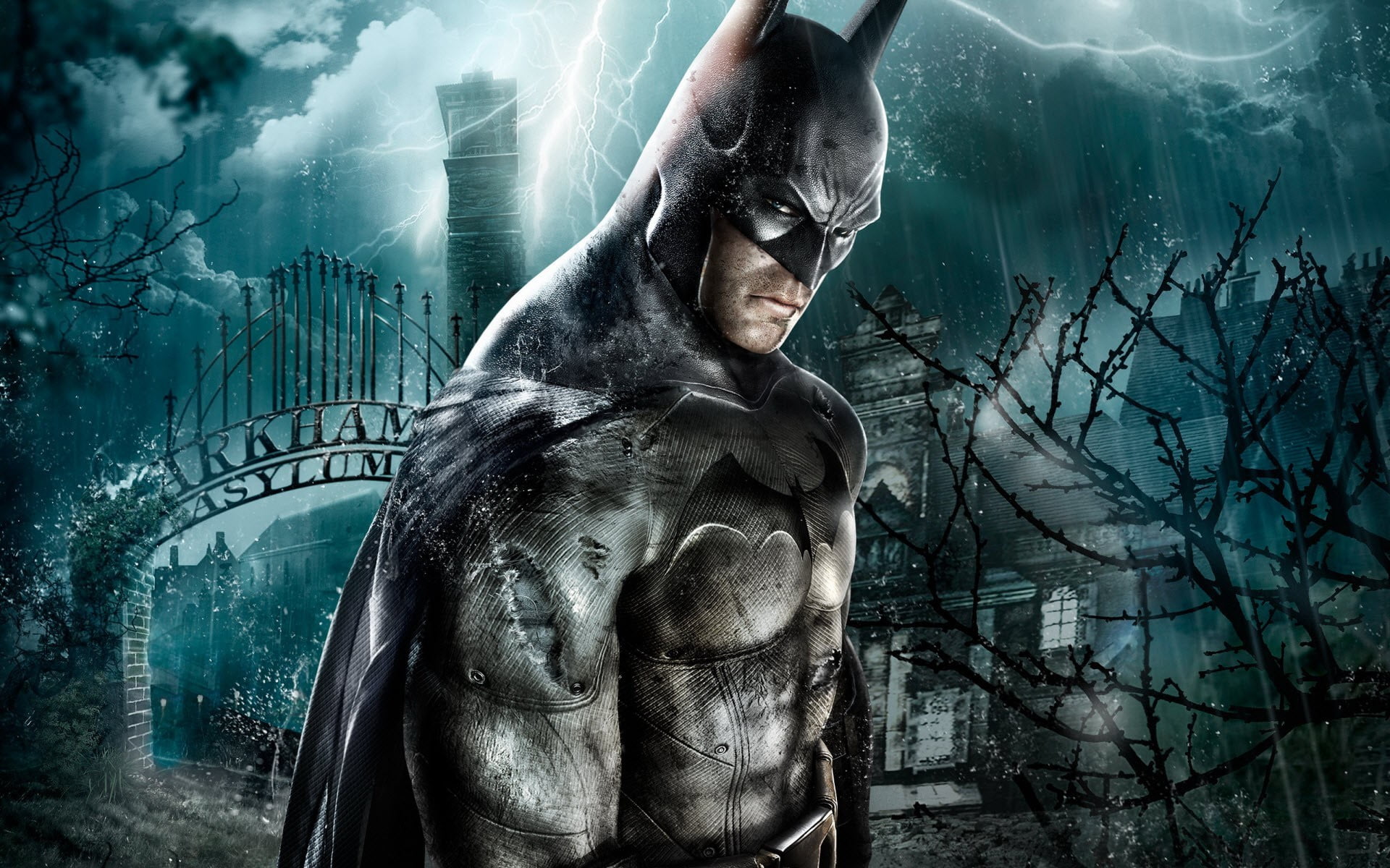 Batman wallpaper, Batman: Arkham Asylum, artwork, video games HD wallpaper  | Wallpaper Flare