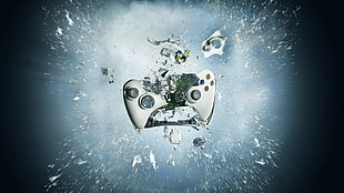 Xbox 360 Premium controller, video games, Xbox 360, controller, controllers HD wallpaper