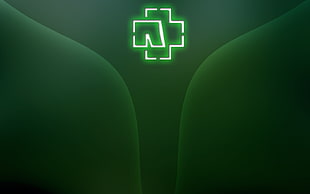 green LED light