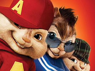 Alvin and the Chipmunks poster HD wallpaper