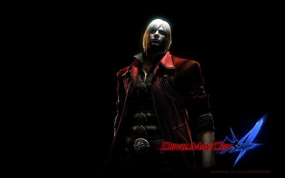 Devil May Cry 4 digital wallpaper, Devil May Cry, Devil May Cry 4, video games, Dante HD wallpaper
