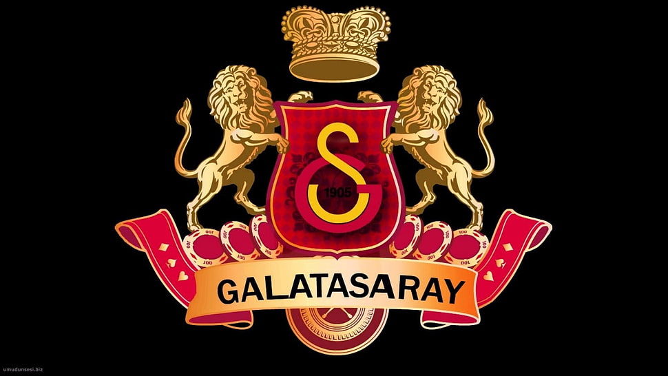 Galatasaray logo, Galatasaray S.K. HD wallpaper