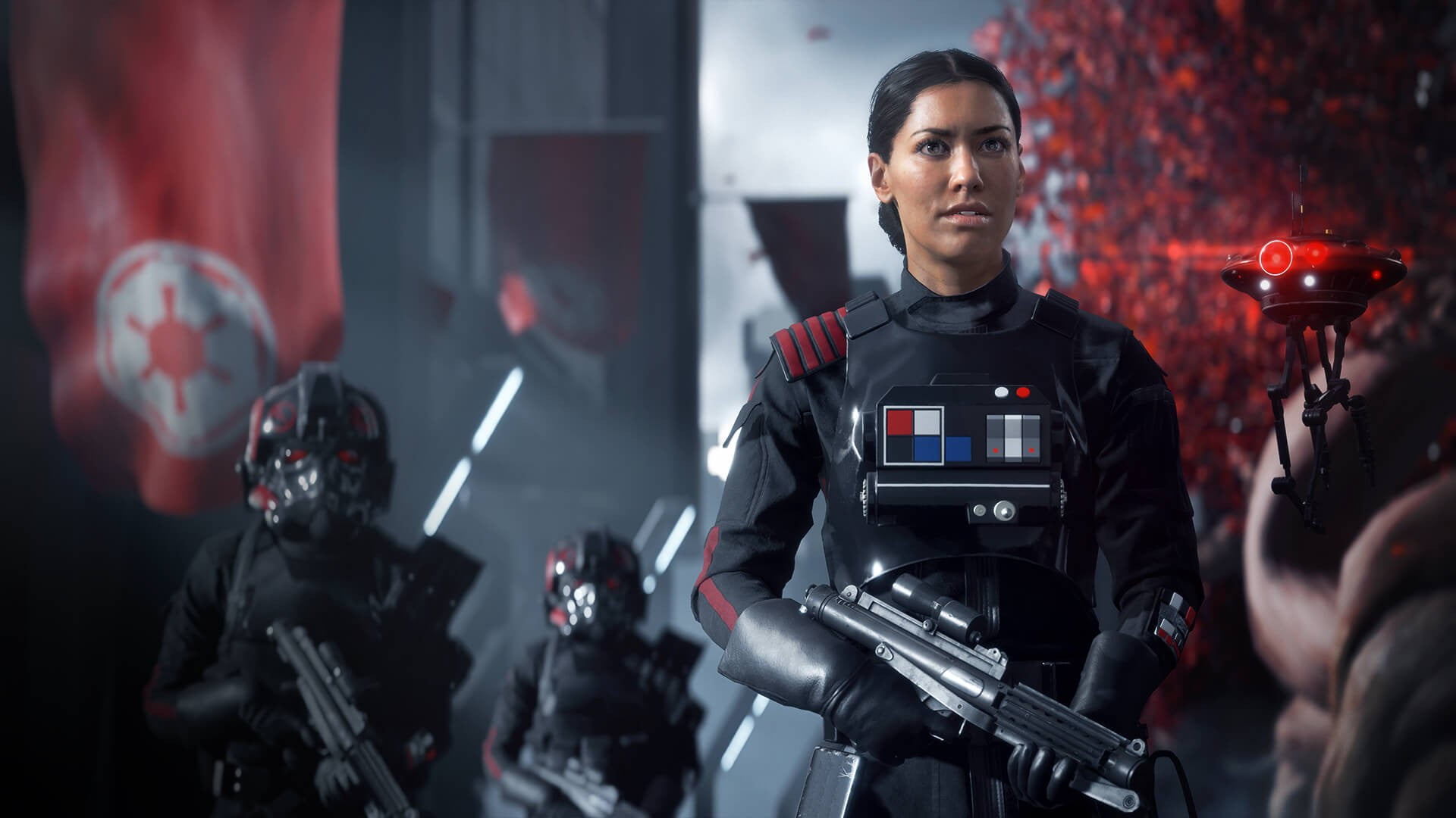 Star Wars movie still, Star Wars Battlefront II, Inferno Squad, Inferno Squad Trooper, Iden Versio