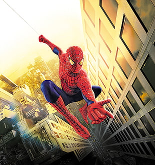 illustration of Spider-Man HD wallpaper
