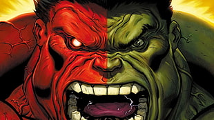 The Hulk illustration HD wallpaper