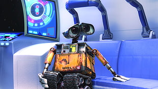 Wall-E movie still, movies, Disney Pixar, WALL·E, animated movies