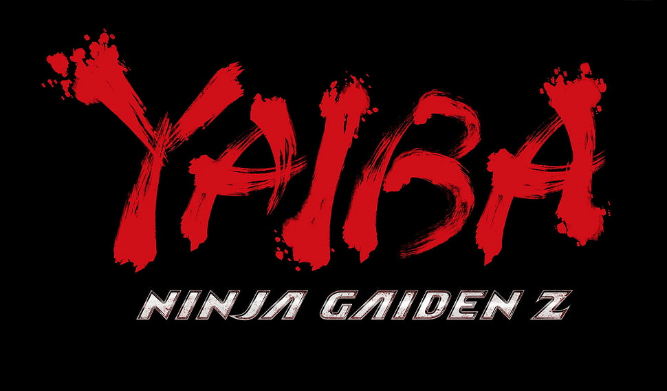 Yaiba Ninja Gaiden z text HD wallpaper