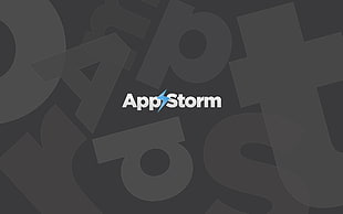 App Storm text HD wallpaper