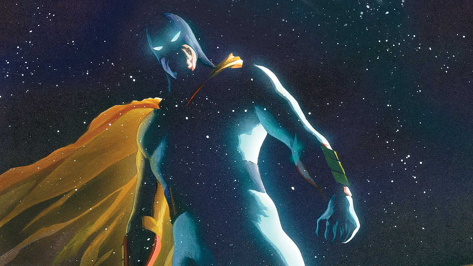 Batman illustration, artwork, Space Ghost HD wallpaper