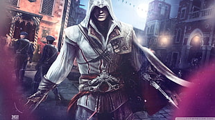 Assassin's Creed game poster, fantasy art, video games, Assassin's Creed