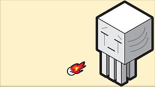 gray cube illustration