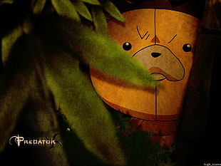 Predator anime character wallpaper