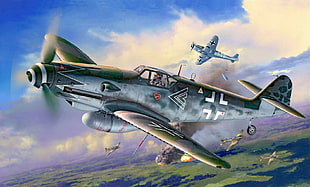 painting of aircraft