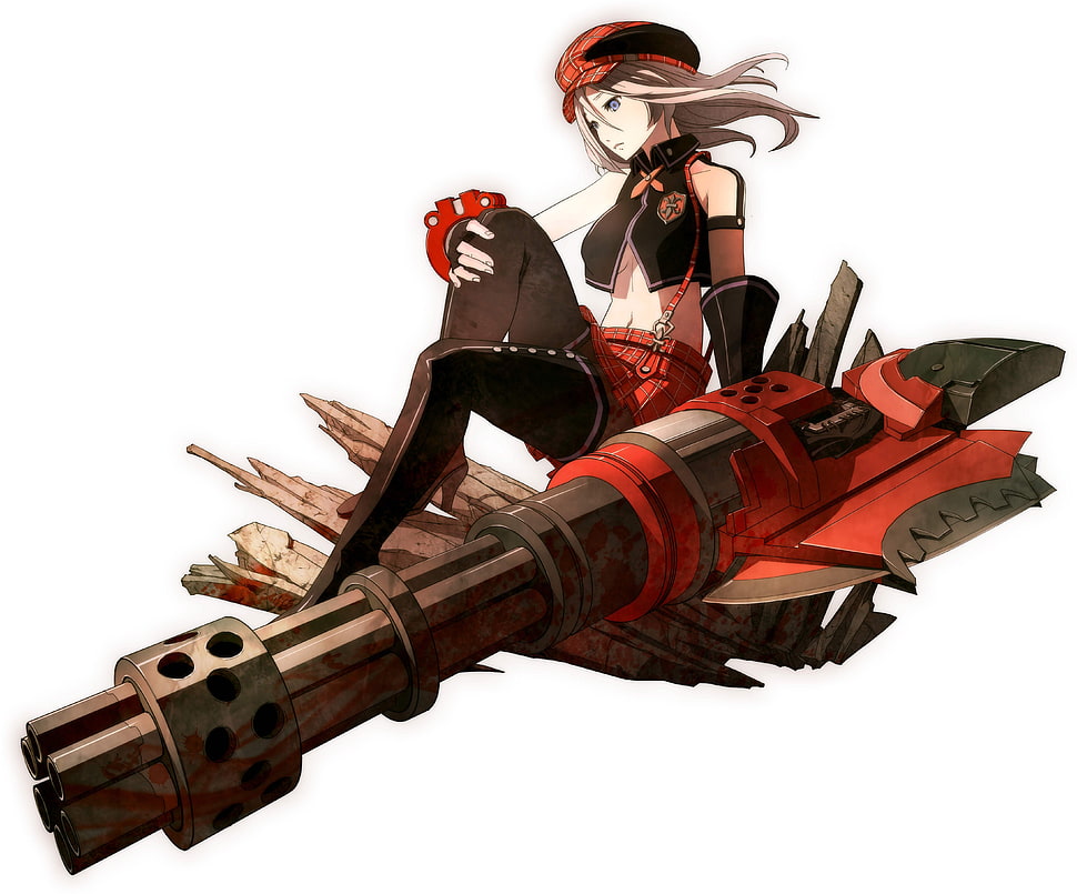 female anime character digital wallapper, God Eater, Alisa Ilinichina Amiella HD wallpaper