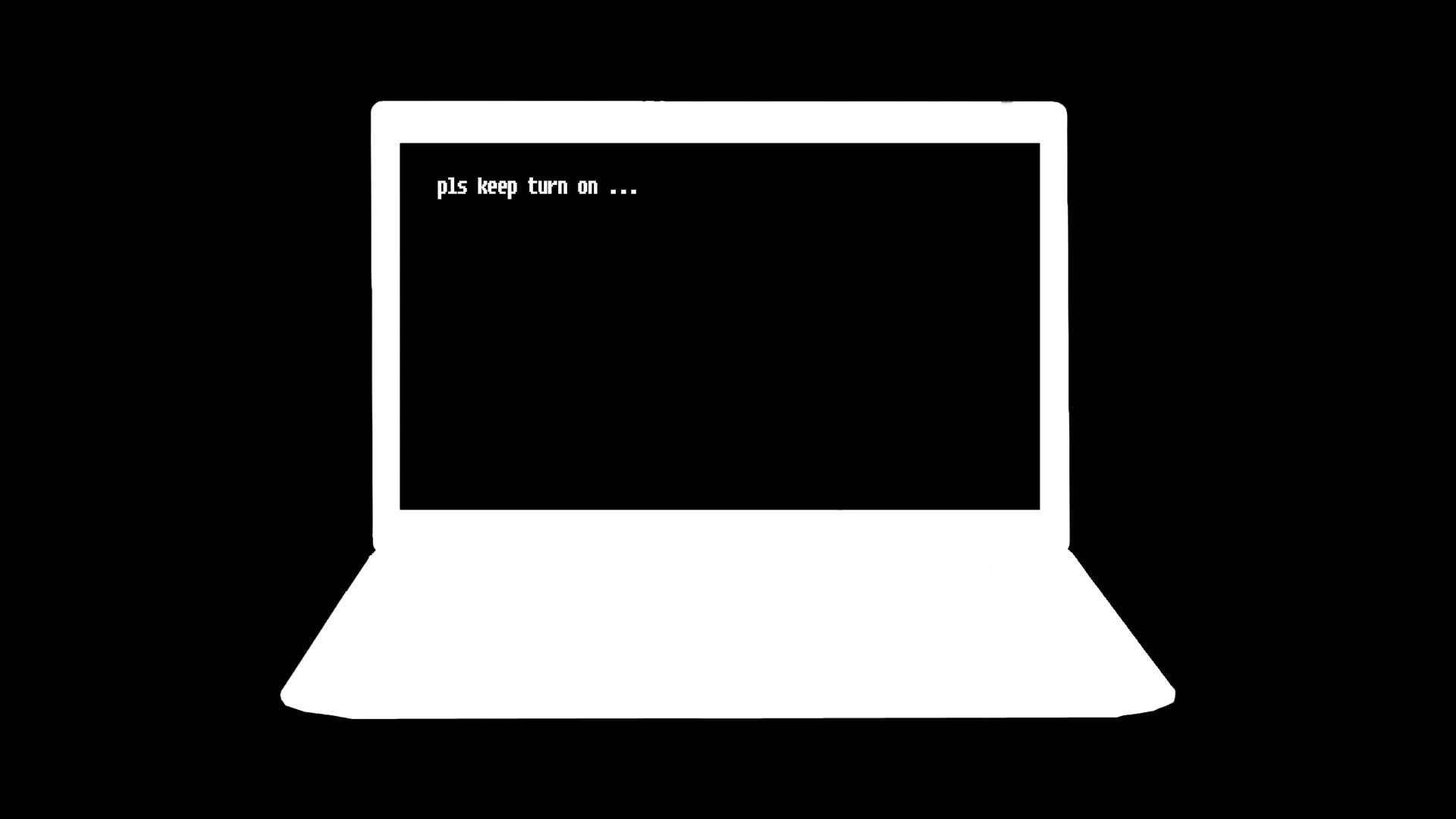 white laptop computer illustration, computer, simple background