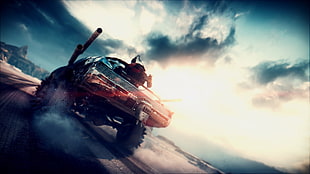 red and black RC toy car, Mad Max, Mad Max (game) HD wallpaper