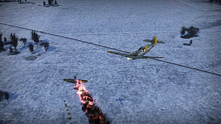 game application screenshot, Bf109, War Thunder, World War II, Messerschmitt