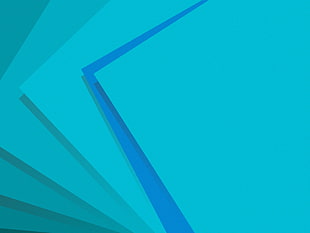 blue colored papers