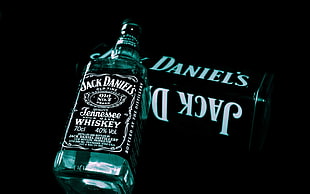 Jack Daniel's Tennessee whiskey wine bottle