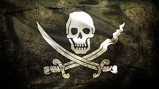pirate flag HD wallpaper