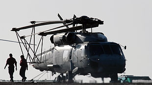 black helicopter, military aircraft, sky, helicopters, military