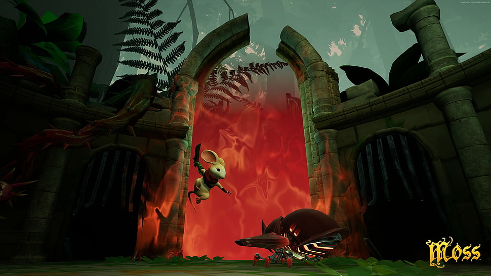 Moss gameplay, Moss, screenshot, mouse HD wallpaper