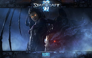Starcraft PC game poster