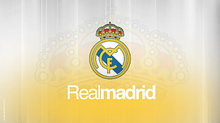 Real Madrid C.F logo, Real Madrid HD wallpaper