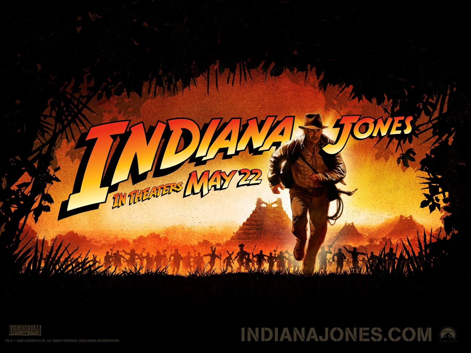 Indiana Jones May 22 wallpaper displayed